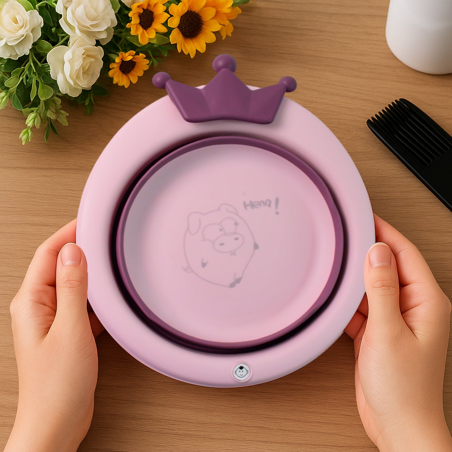 Premium Baby Bathtub with Non-Slip Base Premium Baby Bathtub with Non-Slip Base